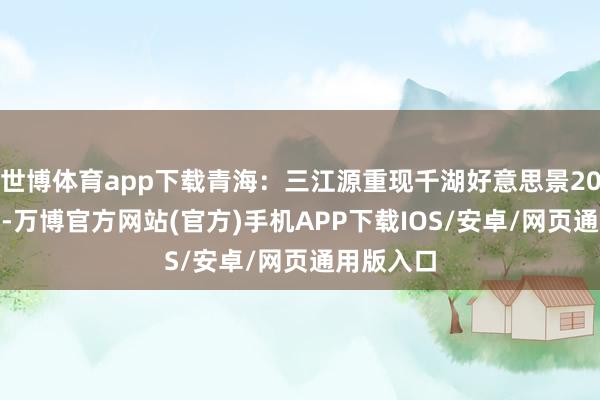世博体育app下载青海：三江源重现千湖好意思景2021年6月-万博官方网站(官方)手机APP下载IOS/安卓/网页通用版入口