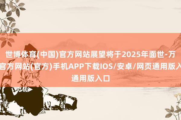 世博体育(中国)官方网站展望将于2025年面世-万博官方网站(官方)手机APP下载IOS/安卓/网页通用版入口