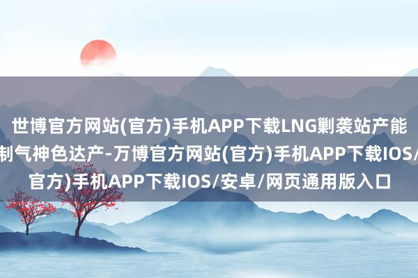 世博官方网站(官方)手机APP下载LNG剿袭站产能650万吨/年；哈密煤制气神色达产-万博官方网站(官方)手机APP下载IOS/安卓/网页通用版入口