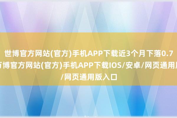 世博官方网站(官方)手机APP下载近3个月下落0.73%-万博官方网站(官方)手机APP下载IOS/安卓/网页通用版入口