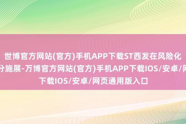 世博官方网站(官方)手机APP下载ST西发在风险化解方面取得部分施展-万博官方网站(官方)手机APP下载IOS/安卓/网页通用版入口