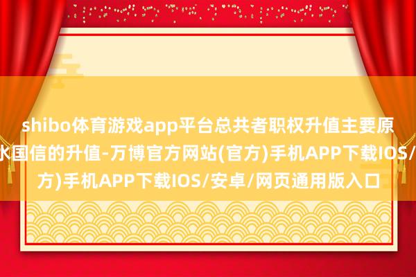shibo体育游戏app平台总共者职权升值主要原因为永远股权投资中水国信的升值-万博官方网站(官方)手机APP下载IOS/安卓/网页通用版入口