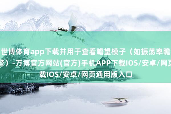 世博体育app下载并用于查看瞻望模子（如振荡率瞻望、流失预警）-万博官方网站(官方)手机APP下载IOS/安卓/网页通用版入口